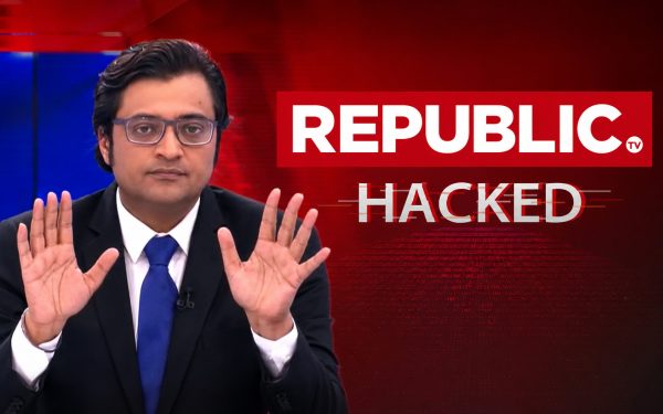Republic Tv Broadcast Hijacked During Show Of Indian Warmonger Host Arnab Goswami