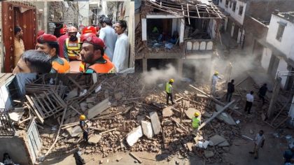 Roof Collapse Leaves 10 Dead In Lahores Baghbanpura As Monsoon Rains Trigger Alarm