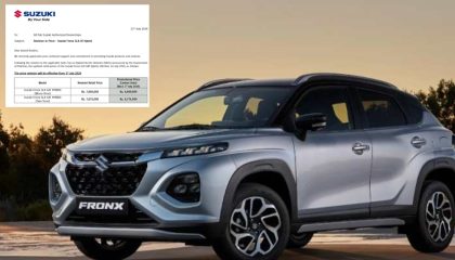 Suzuki Fronx Price In Pakistan Crosses Rs7 Million Mark After Rs7lac Increase
