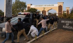 University Of Karachi Turns Battleground As Rival Student Groups Clash