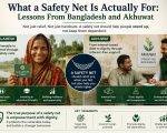 What A Safety Net Is Actually For Lessons From Bangladesh And Akhuwat