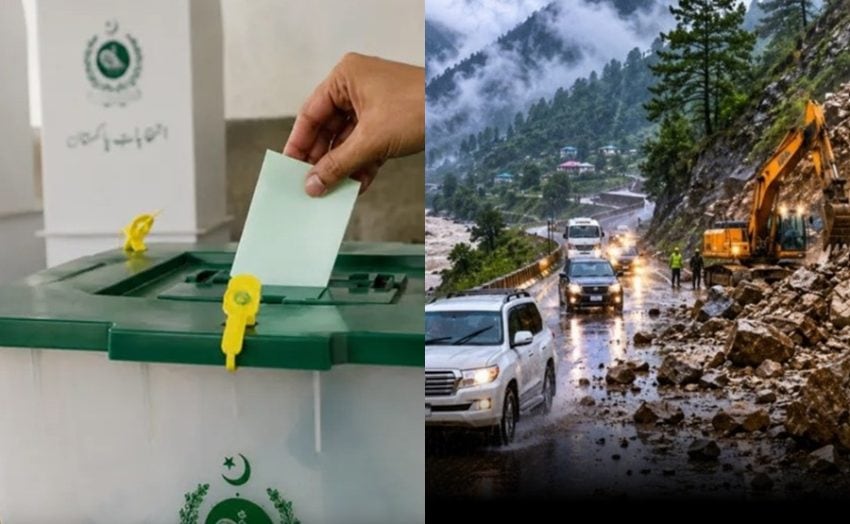 Ajk Elections Phase 2 Polling In La 27 Muzaffarabad I Suspended After Heavy Rains Landslide