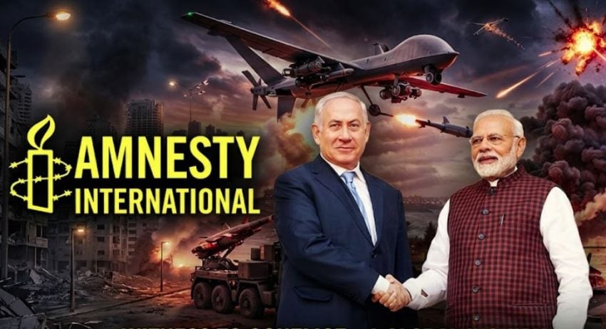 Amnesty Intl Puts India Under Global Scrutiny Over Arms Supplies To Israel During Gaza War
