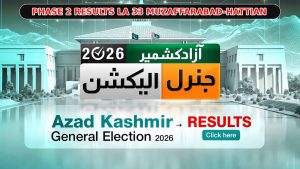 Azad Kashmir Elections Phase 2 Results 2026 La 33 Muzaffarabad Hattian