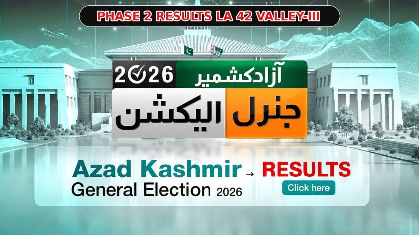 Azad Kashmir Elections Phase 2 Results 2026 La 42 Valley Iii