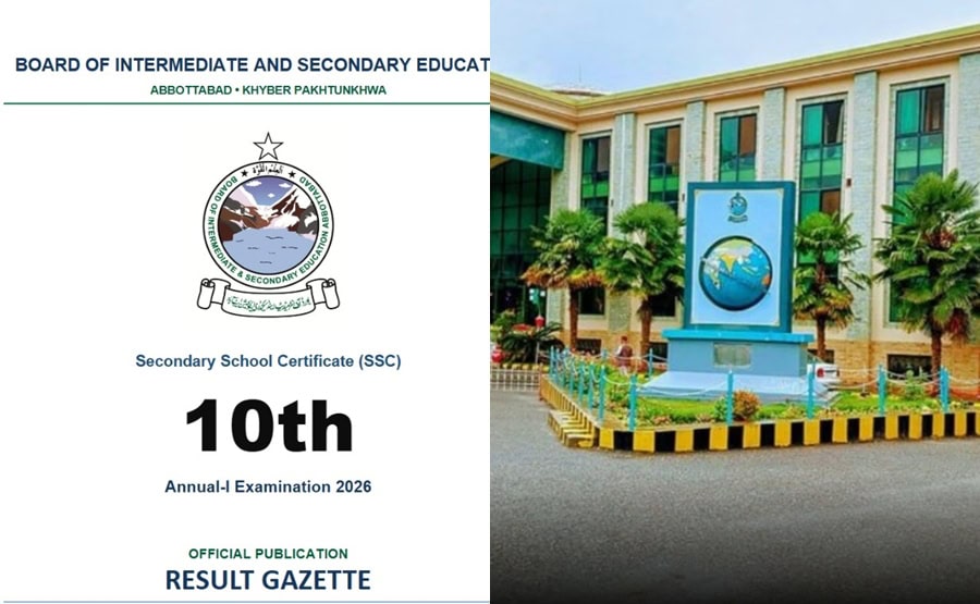 Gold Pdf Download BISE Abbottabad Class 10 Matric Gazette 2026 Download PDF