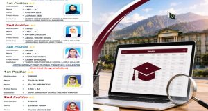 Bise Abbottabad Matric Class 10 2026 Toppers Position Holders