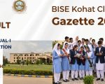 Bise Kohat Class 9 Gazette 2026 Download Pdf