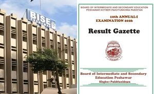 Bise Peshawar Class 10 Matric Gazette 2026 Pdf Download