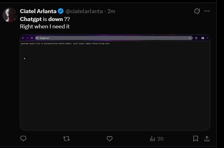 Chatgpt Down Again Whats Behind The Outage This Time 