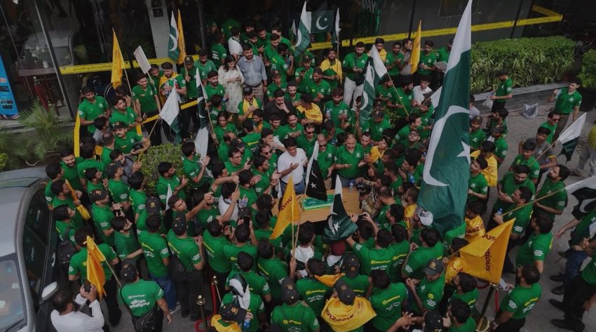 Cheezious Marks Independence Day With Rally In Lahore