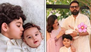 Iqra Aziz Reveals Daughters Face For The First Time Shares Her Name