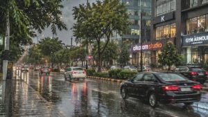 Lahore Rain Update City Receives Light Showers More Thunderstorms Coming This Week