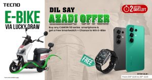 Last Chance To Get Free Tecno Watch 3 Active With Camon 50 Series