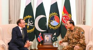 Norway Praises Pakistans Iran Diplomacy In Meeting With Army Chief
