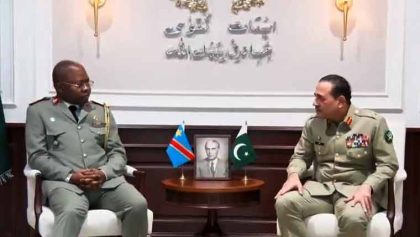 Pakistan Dr Congo Sign Mou To Strengthen Defence Security Cooperation Ispr