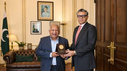 Pakistan Envoy Praises Tariq Sheikhs Contribution To Uk Economy