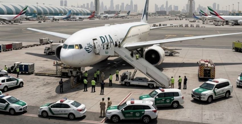 Pia Aircraft Grounded In Dubai After Passengers Storm Cockpit On Flight Pk 212