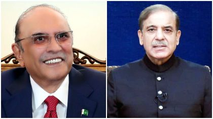 President Zardari Pm Shehbaz Calls For Political Unity To Safeguard National Interests