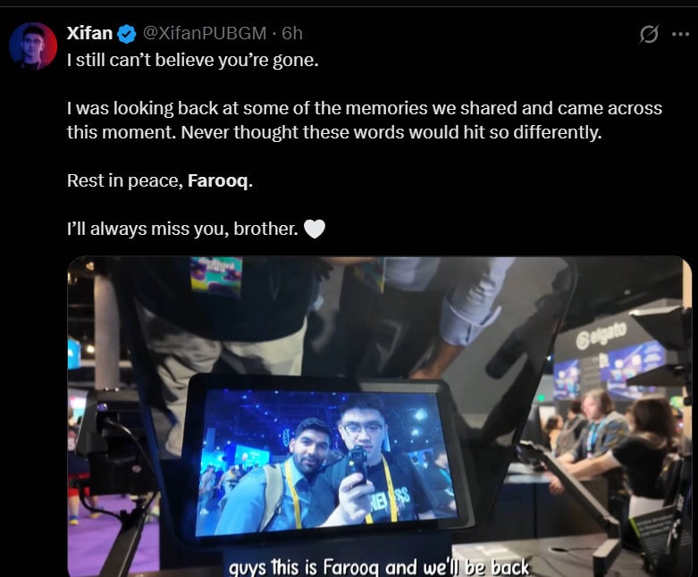 Pubg Mobile Creator Farooq Ahmad Yt In No More 