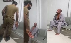 Punjab Police Constable Caught Hitting Man In Face With Shoe Inside Police Station Video
