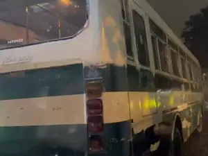 Teenage Girl Killed In Bus Motorcycle Collision On Karachis Shahrah E Faisal