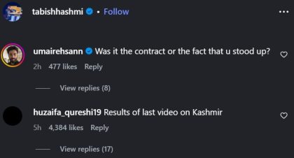 Truth Has A Price Celebrities Fans Rally Behind Tabish Hashmi After Hasna Mana Hai Exit 