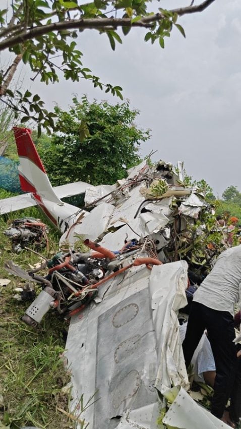 Two Indian Air Force Pilots Killed As Training Jet Crashes In Kanpur 