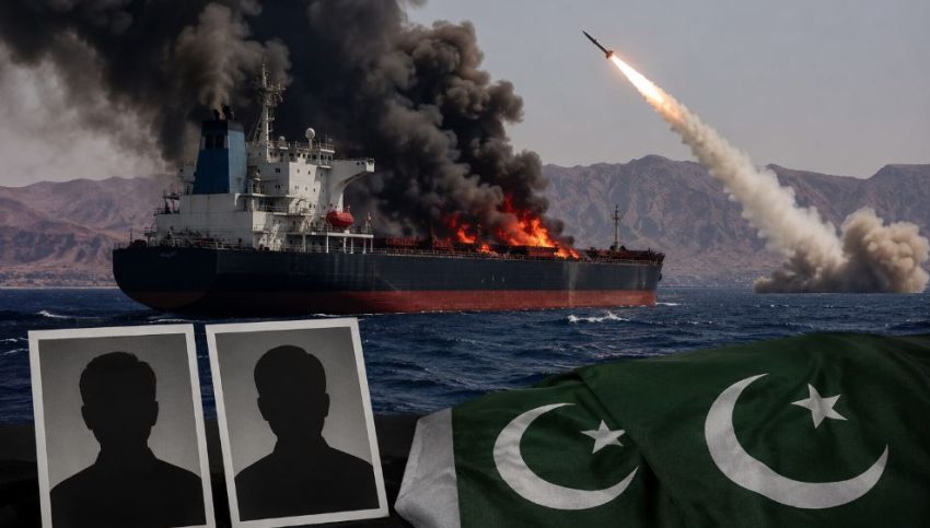 Two Pakistanis Killed In Houthi Attack On Red Sea Ship