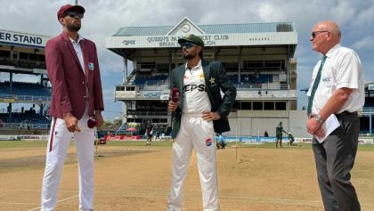 West Indies Opt To Bat First After Winning Toss In Second Test Against Pakistan