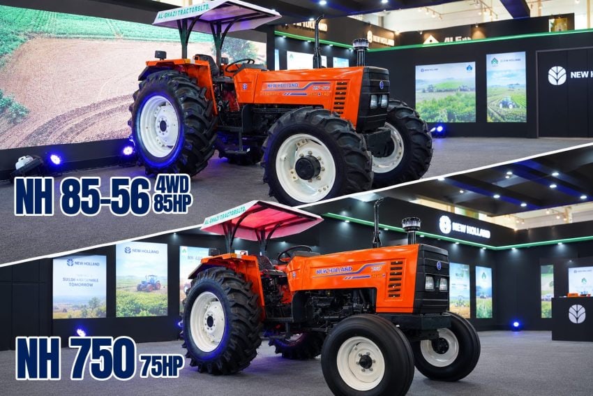 Al Ghazi Unveils Two New Holland Tractors At Pakistan Auto Show