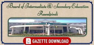 Bise Rawlapindi Class 9 Result Gazette 2026 Download