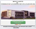 Bise Sargodha 12th Class Gazette 2026 Pdf Download