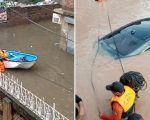Boats Seen On Rawalpindi Roads As 230mm Monsoon Rain Breaks 16 Year Record