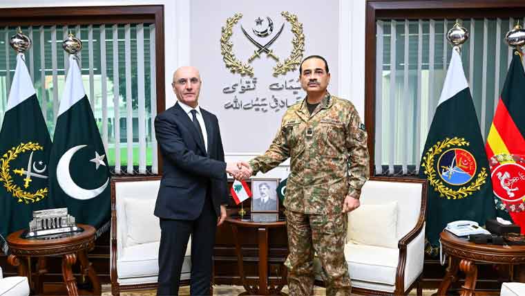 Cdf Asim Munir Lebanese Interior Minister Discuss Regional Security