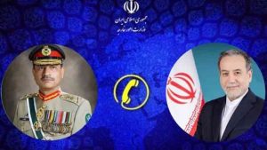 Cdf Munir Iranian Fm Discuss Regional Developments Amid Escalating Tensions