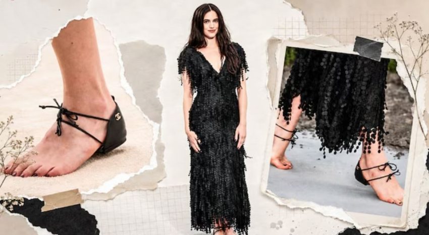 Chanels Bizarre Naked Sandals Go Viral After Red Carpet Debut