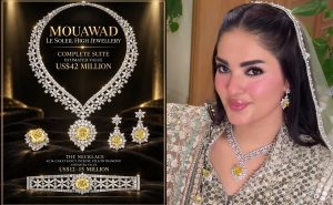 Did Mahnoor Safdars Daughter Mahnoor Wear Rs4 Billion Mouawad Le Soleil Necklace At Her Wedding