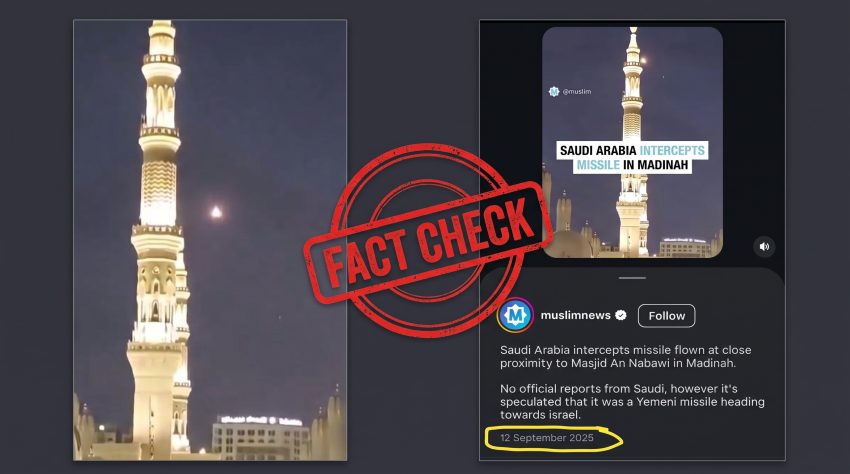 Fact Check Viral Makkah Drone Attack Video Is Actually 2025 Footage From Madina