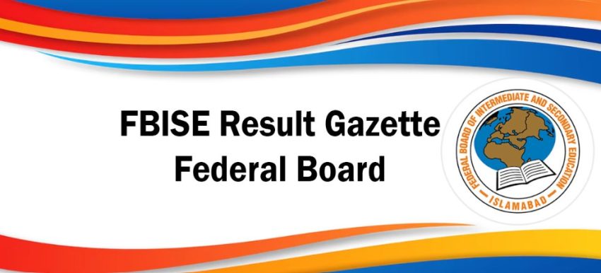 Fbise Class 12 Result 2026 Gazette Available Online Download Pdf