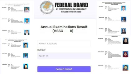 Fbise Inter Results Class 12 Position Holders Toppers 2026
