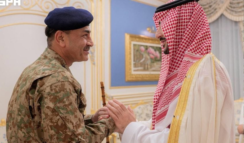 Field Marshal Asim Munir Saudi Defence Chief Khalid Bin Salman Discuss Joint Response To Houthi Threat 