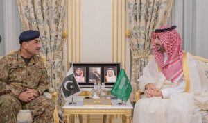 Field Marshal Asim Munir Saudi Defence Chief Khalid Bin Salman Discuss Joint Response To Houthi Threat