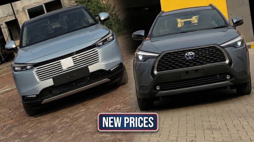 Honda Hr V Ehev Toyota Corolla Cross New Prices In Pakistan After Gst Cut