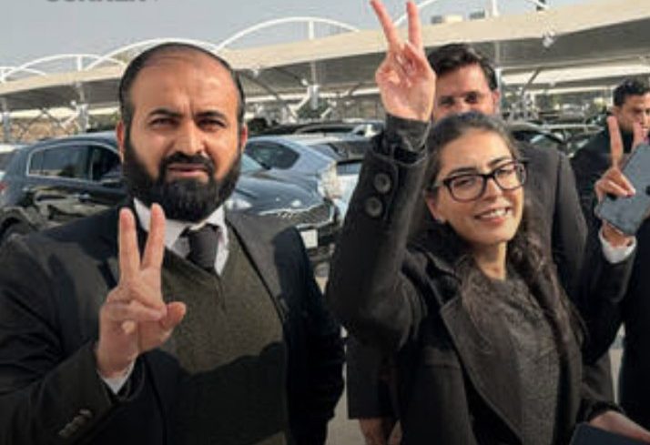 Imaan Mazari Husband Get Relief As Sc Suspends 17 Year Sentences In Tweets Case