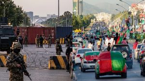 Islamabads D Chowk Sealed Ahead Of Pti Protest