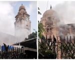 Karachi Mayor Office Completely Destroyed As Fire Erupts At Kmc Headquarters