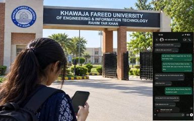 Khawaja Fareed University Lecturer Accused Of Pressuring Female Student For Physical Relations