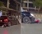 Luxury Vehicle Seen Running Over Motorcyclist In Rawalpindi Murree Road Video