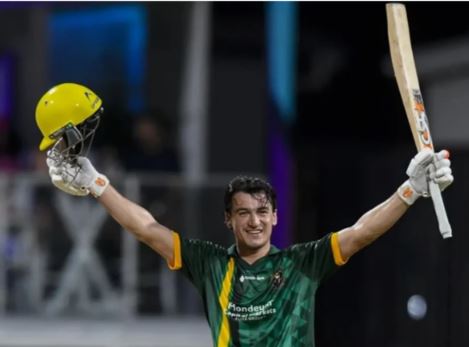 Maaz Sadaqat Makes Cpl History With Maiden T20 Century